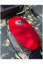Alpina Red Combed Cotton Motorcycle Seat Cover 1St Quality Lycra Combed Cotton Washable