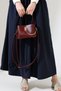 Bordo Women's Bag Daily Stylish Shoulder and Hand Bag with Chain Accessories - 6