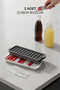 11-Chamber Non-Stick Bas Finger Ice Tray/Practical Stick Ice Mold Ice Tray/Cocktail Presentation Ice Mold Set of 2