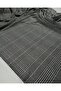 Jacquard Knitted Fabric in Black and White Colors 140X280Cm - 2