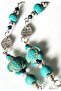 Turquoise Natural Stone Eyeglass Chain – with Turtle Figure – Thinblack ® - 4