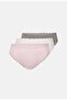 Women's 3-Piece Lace Detailed Hipster Panties Set – Mid-Waist, Comfortable and Stretchy