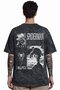 Spider-Man Spiderman Rock Metal Music Band Back Printed Unisex Oversize Vintage Washed T-Shirt - 3