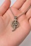 Glow in the Dark Left Hand Switch Pendant Silver Color 60 cm Unisex - 3