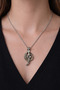 Glow in the Dark Left Hand Switch Pendant Silver Color 60 cm Unisex - 2