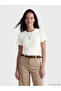 Sparkling Choices from Shining Store Zero Roba Collar Striped Women's T-Shirt
