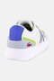 Women Brand Logo Lace Up Casual Shoes, White - 4