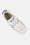 Women Brand Logo Lace Up Casual Shoes, White - 2