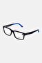 Men L2922 Rectangle Eyeglasses, Black - 3