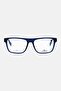 Men L2951 410 Square Eyeglasses, Navy