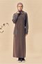 Shirt Collar Track Suit Dress 46339