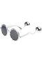 Silver Disco Bulk Party Glasses Adult Costume Accessory Retro Festival New Year Women Men Entertainment - 3