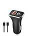 Car Charger with Dual Port (Type-C and USB)