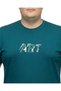 Men's Large Size Petrol Crew Neck Short Sleeve Art T-Shirt 3Xl-4Xl-5Xl-6Xl - 3