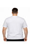 Men's Large Size White Crew Neck Short Sleeve Art T-Shirt 3Xl-4Xl-5Xl-6Xl - 2