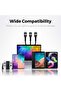 60W All in One Cable CA8476, Black - 6