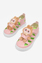 Children's Unisex Powder Light Sole Teddy Bear Detailed Velcro Sandals - 5