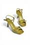 Y518710109 Green Thin Heeled Women's Shoes - 8