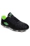 Dgn Black Green Cleats Men's Football Shoes - 2