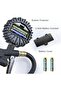 Digital Tire Inflator Gauge Gun Kit with Hose Accurate PSI Meter Air Tool Set - 4