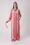 Maternity Nightgown Set - Maternity Nightgown with Lace Guipure Detail, 2-Piece Set