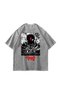 Berserk Manga Printed Oversize Unisex Washable White Tshirt