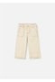 Baby Girl Gabardine Trousers Cream 1510