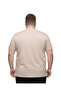 Men's Large Size Bone Crew Neck Short Sleeve Mimi T-Shirt 5Xl-6Xl-7Xl-8Xl - 3