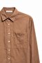 4628 Women's Pocket Detailed Modal Shirt Mocha - 2