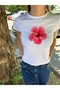 Women's 100% Cotton Crop T-Shirt Slim Fit 3 - 2