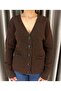 Basic V-Neck Buttoned Cardigan