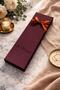 ربطة عنق صغيرة من الحرير الإيطالي باللون الأزرق الداكن SAC53 - 3
