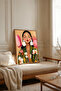 One Piece Wooden Framed Painting Tk3825