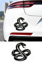 Snake Car Sticker – Cobra Car Sticker - Car Windshield Hood Sticker 15X14Cm - 5