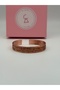 Handmade Copper Ayetel Kürsi Bracelet, Antique Copper Tumbled Evil Eye Prayer Bracelet - 5
