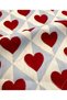 Maximalist Hearted Upholstery Fabric 100X140 cm (Cushion Cover, Brunner Tablecloth, Etc.) - 2