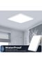 EASY EAGLE LED ceiling lamp, flat, 40 cm, square, 6500K, 42 W, LED, Energy class E - 4