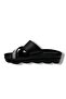 1700-159-26 Leather Stone Anatomical Cross Women's Slippers - 3
