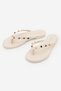 Women's Round Toe Colorful Stone Casual Slippers Selvera Ecru - 3