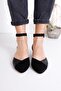 Holly Heeled Black Skin-Suede Shoes - 3