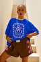 Tibrail Printed T-Shirt Oversized Unisex T-Shirt 2Pv1