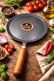 Iron Non-Stick Frying Pan and Dosa Tawa – 12 Inch, 10 Inch (30) - 2