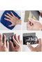 Black adhesive hair dryer holder - 4