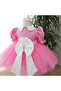 Tutu Dress with Pearl Details - 7