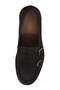 101 6Ym 4598 Double Buckle Men's Classic Shoes - Dark Brown Nubuck - 6