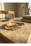 Gold Color Stainless Steel Handcuffs with Snake Figure and Zircon Stone Detail - 2