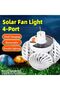 Solar Foldable Fan Light - 2
