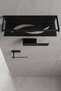 Adhesive Bathroom Accessory Set, Stainless Steel Toilet Bathroom Towel Rack, Shelf, Stand - 5