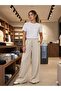 Women's Linen Trousers Raw Linen Trousers