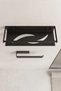 Stainless Steel Adhesive Shower Caddy and Towel Holder Set, Towel Hanger and Bathroom Shelf - 3